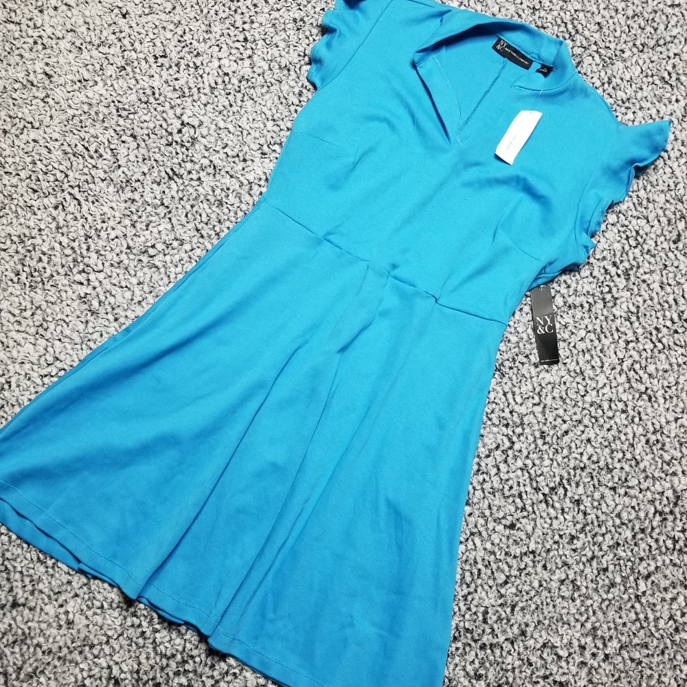 NWT NY&C Frilled Dress